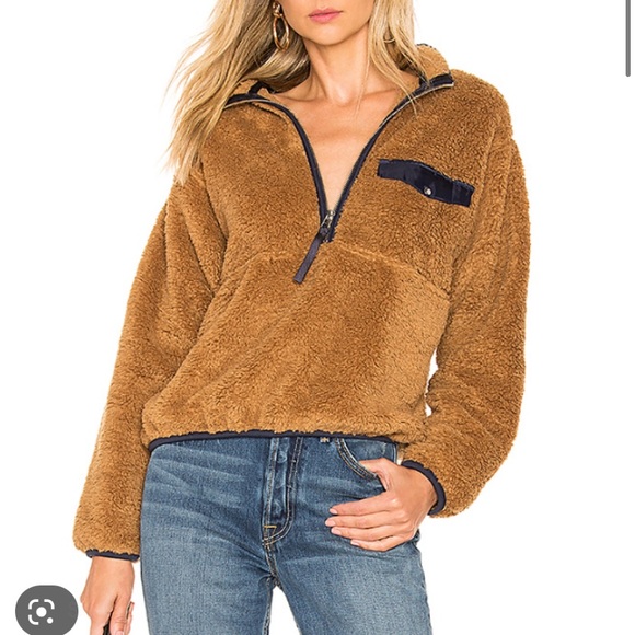 Anine Bing Tops - ❤️Anine Bing Teddy Sherpa Quarter Zip❤️